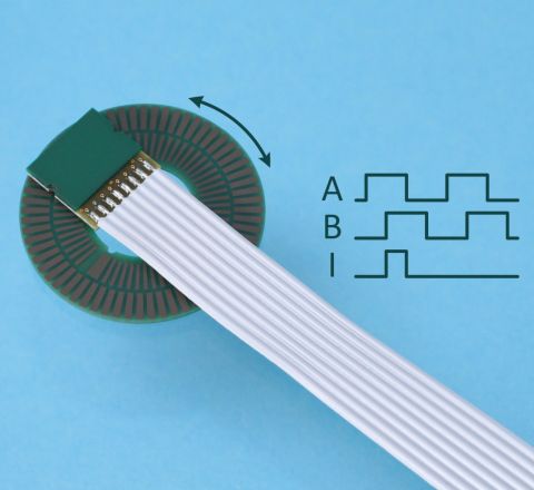Rotary incremental encoder with Index | POSIC