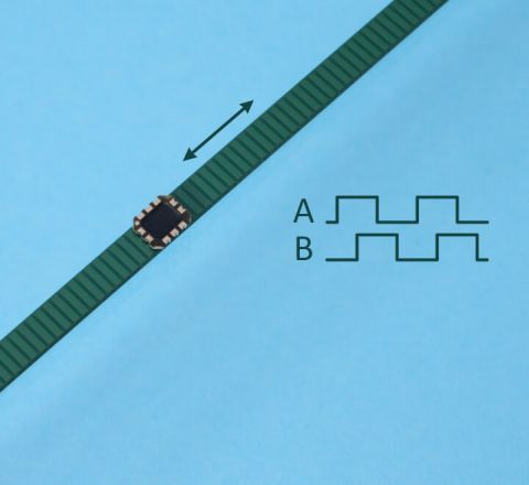 Induktiv Linear Encoderchip ID4501L