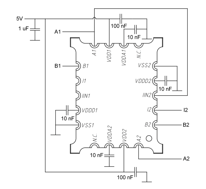 Schaltplan mit Encoder-Chip IT5602